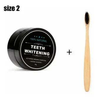 

Teeth Whitening 30g Powder Smoke Coffee Tea Stain Remove Bamboo Activated Charcoal Powder Oral Hygiene Dental Tooth Care