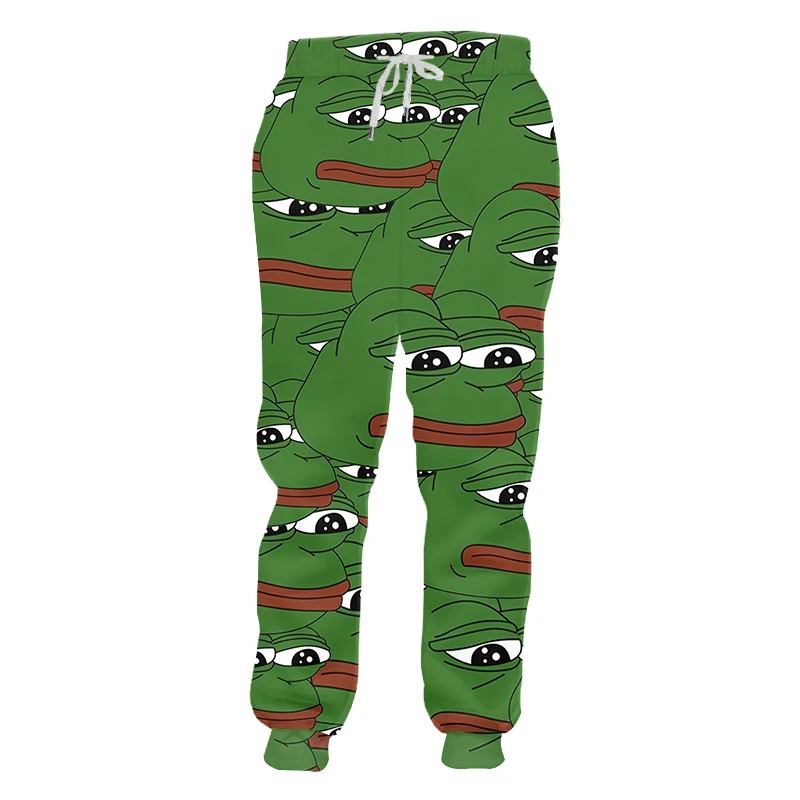 

CJLM 3D Printing Frog Pants Casual Comfortable Autumn Winter Trousers Men's Women's Tracksuit Design Daily Green Wholesale 6XL