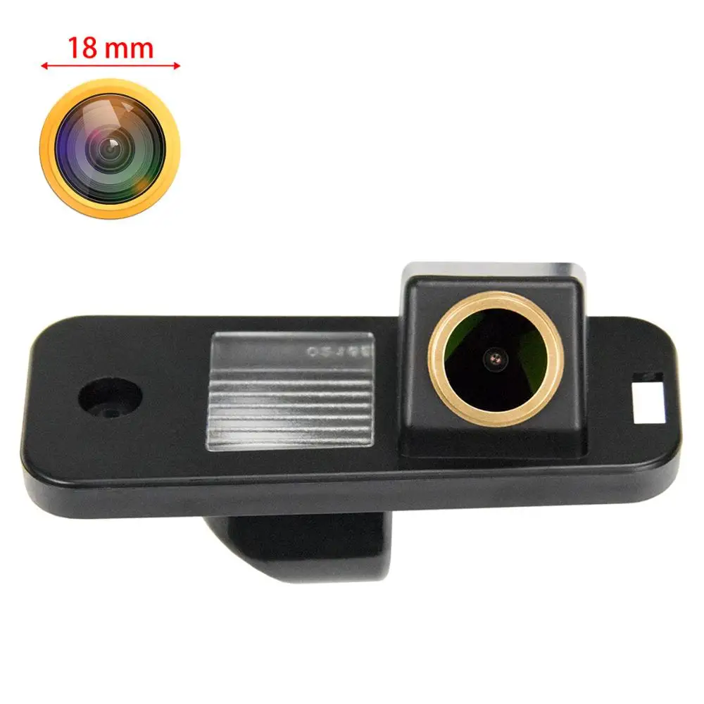 

Freezzmi Golden HD Car Rear View Reverse Camera for Hyundai Santa Fe IX25 IX45 2014 2015 Azera Carens Creta Night Vision