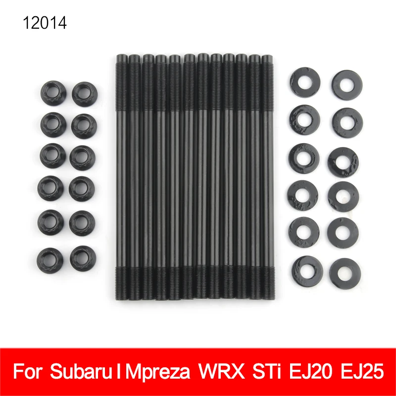 Комплект шпилек головки блока цилиндров для Subaru IMPREZA WRX & STI TURBO EJ20 2.0L и EJ25 2.5L DOHC Turbo