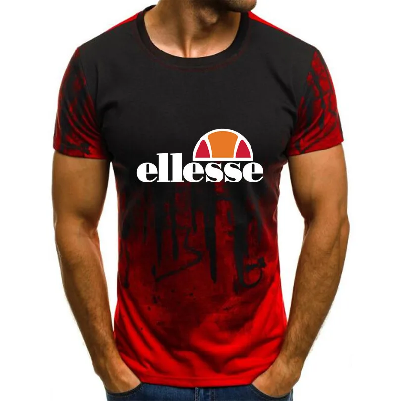 

2019 New Style Europe And America Men Fashion & Sports Fitness Camouflage Short Sleeve MEN'S T-shirt Summer Cool 3D Printed T-sh