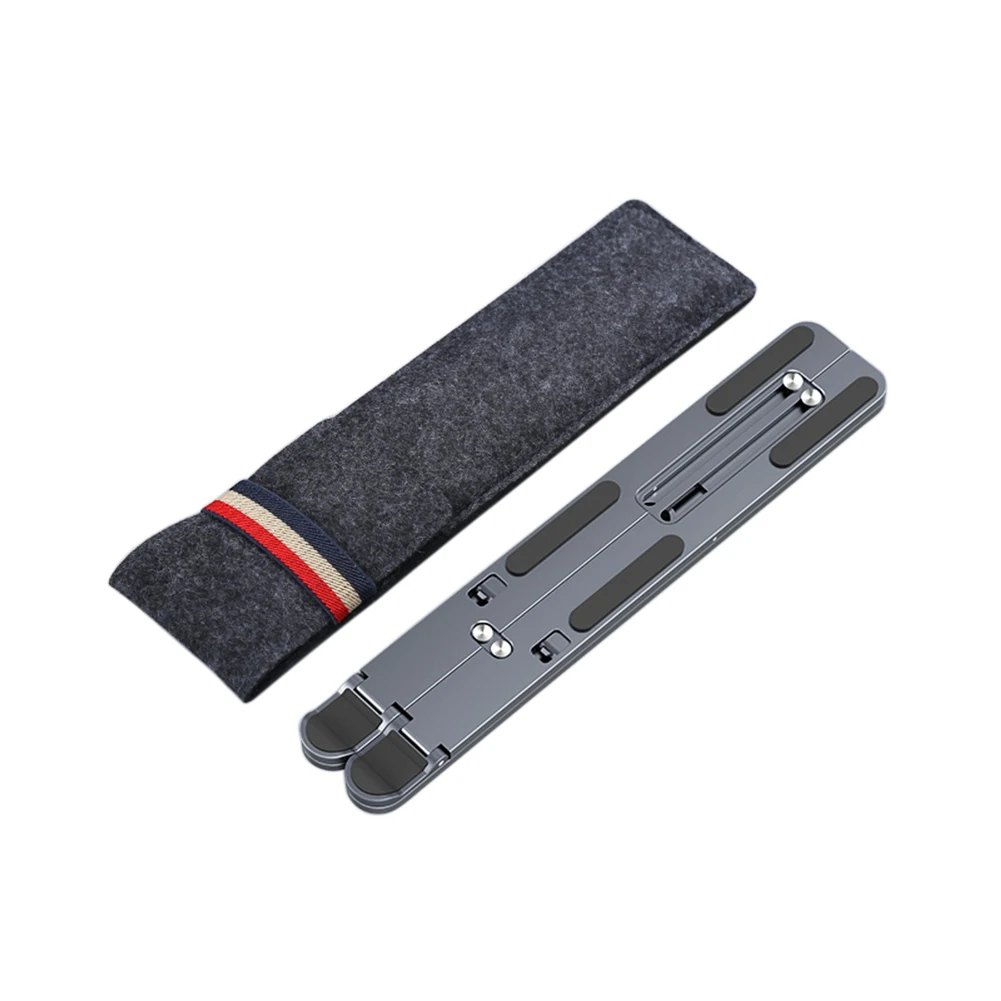 Dobrável de Alumínio Suporte de Mesa Suporte para 11-17.3 Estilo Ajustável Portátil Suporte Desktop Notebook Polegada Macbook Pro ar x 8 suporte desktop notebook suporte de mesa portátil