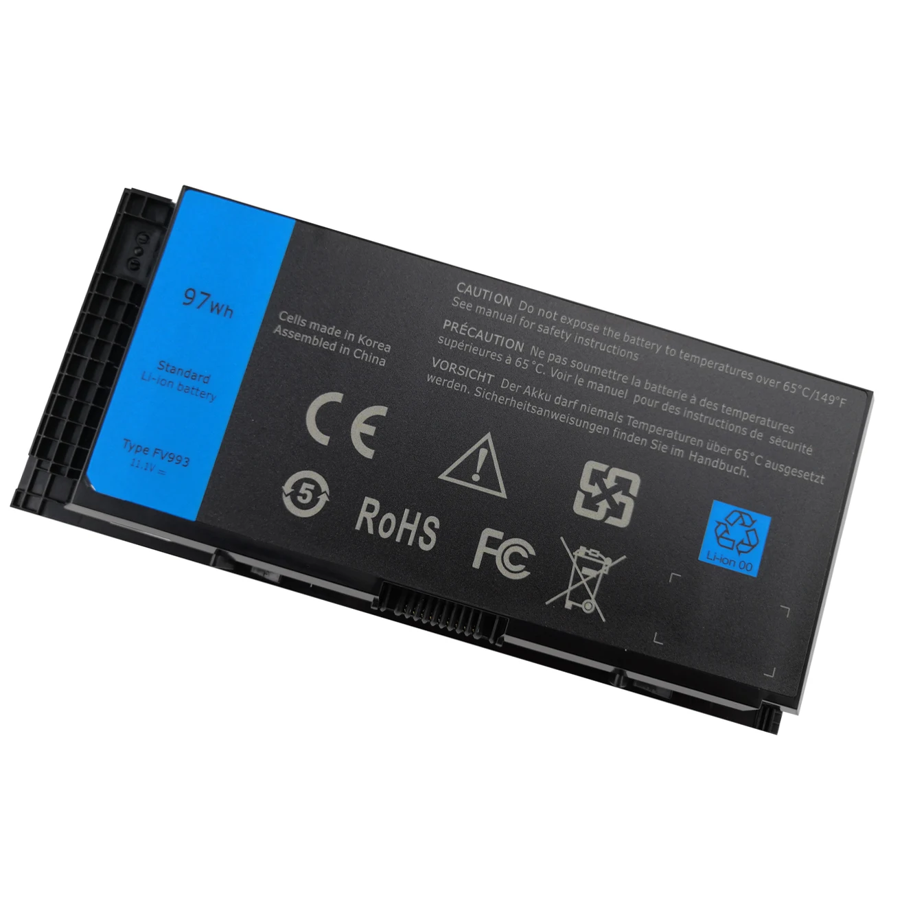 Аккумулятор 9 ячеек для ноутбука Dell Precision M4600 M4700 M6600 M6700 FV993 PG6RC 9GP08 7DWMT 97KRM подходит 11
