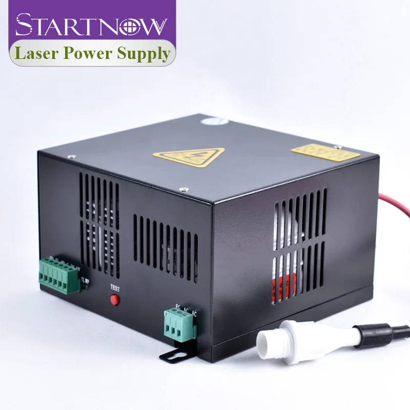 TEN-HIGH 50W Power Supply for CO2 Laser Tubes CO2 Engraving Cutting Machine 110V 220V Optional 