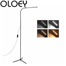 Светодиодный напольный светильник, креативная настольная лампа, 2 светильник для гостиной, прикроватная лампа для спальни, светильник для учебы, 220 В, переключатель, светильник