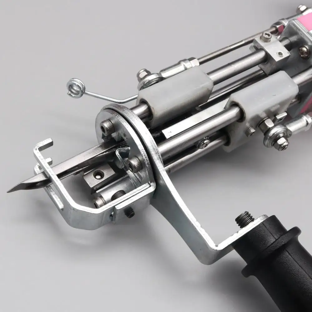 2 In 1 Tufting Nail Gun Cut Loop Pile Electric Carpet Rug Weaving Knitting Flocking Weaving Flocking Machine DIY Crochet