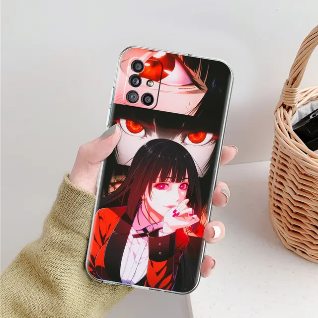 Soft Case for Samsung Galaxy A51 A71 M31 A42 5G A21s A41 M51 A31 M31s Cover Phone Back Shell Capa Kakegurui Jabami Girl Anime PTTM-CLS04