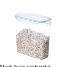 Хранитель Сухих Пищевых весы для муки Дисплей PP Нескользящая кухня пищевой контейнер для хранения пластиковые коробка для хранения в доме сахарные злаки