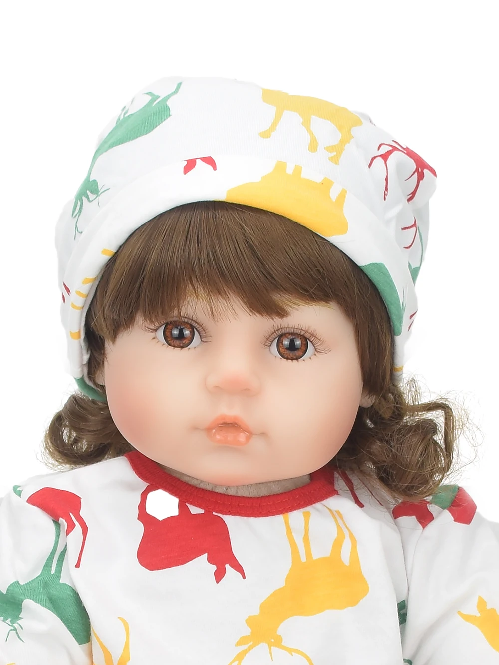 24 дюймов Reborn Baby Doll реалистичные "Принцесса" для деток с года до трех для девочек Мягкие силиконовые детские игрушки 60 см реалистичные куклы для младенцев детский подарок на день рождения