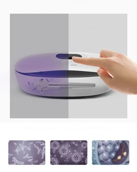 

Household Nail Art Sterilizer Ultraviolet Light Sterilization Tool for Manicure Box UV Sterilizer UVC powerful ultraviolet