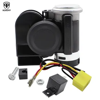 

Universal Motorcycle Electric Horn kit signal 12V 125db Waterproof Super loud Horn Loud Speakers for Scooter Moped Dirt Bike ATV