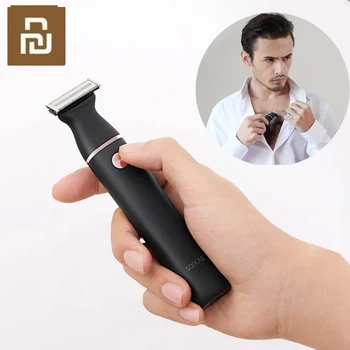

Xiaomi SOOCAS Electric Razor Small T-Blade Black Three-way Blade Fast Shaving Charge Dry and Wet Double Shaving Shaver For Men
