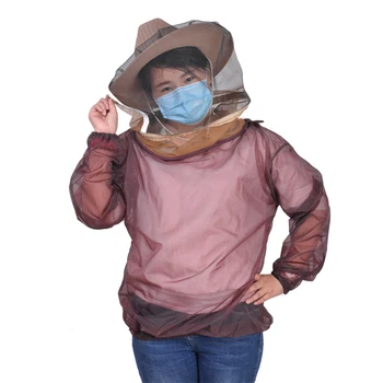 

1PCS New Breathable Bee Anti-bee Suit Bee Keeping Special Half Nylon Bee-proof Bee-hunting Clothing Beekeeping Tools