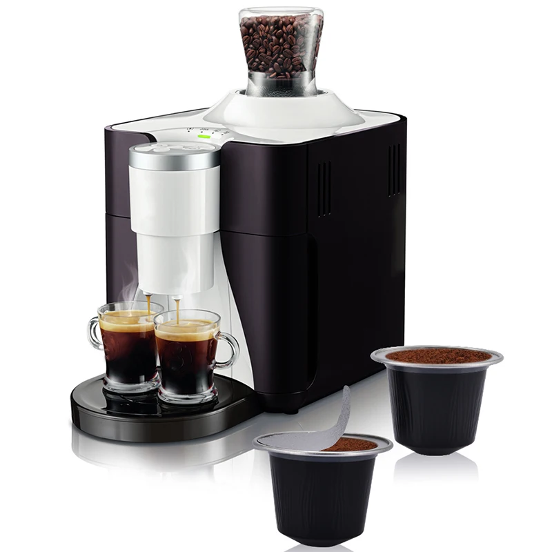 50Sets Refillable Coffee Capsules for Nespresso