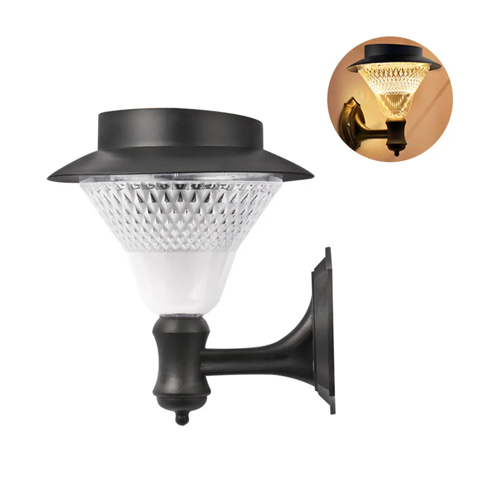 

32 Leds Solar Light Energy Saving Wall Mount Decorative Garden Outdoor Waterproof Street Retro Automatic Lawn Electric Bright