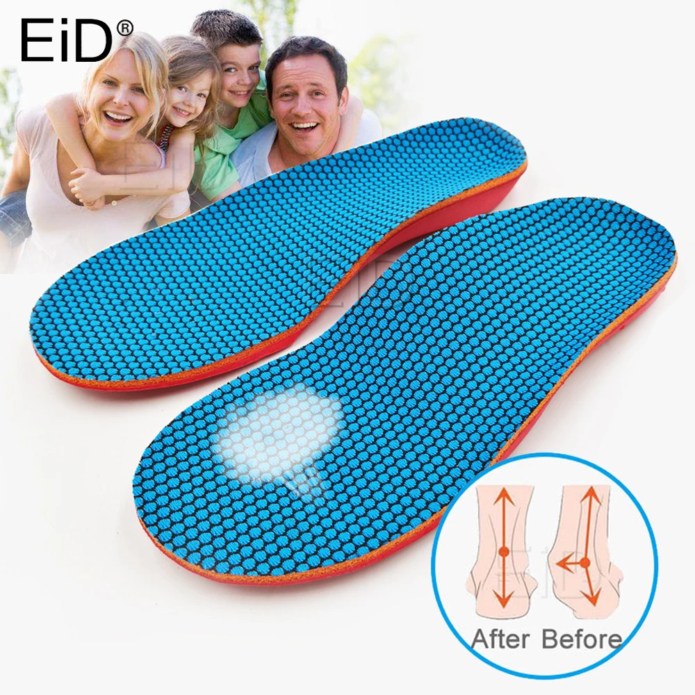 

EID EVA Children kids Orthopedic Insoles for O/X Leg Foot Valgus Arch Support Orthosis Flat Foot Correction Insole Foot Care