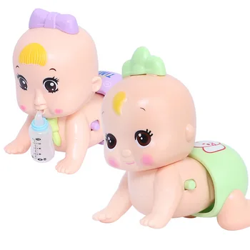 

2020 Hot New Trend 2 SKU Simulation Toddling Singing Doll Preschool Educational Toys With Sound and Lights for Toddlers Gift