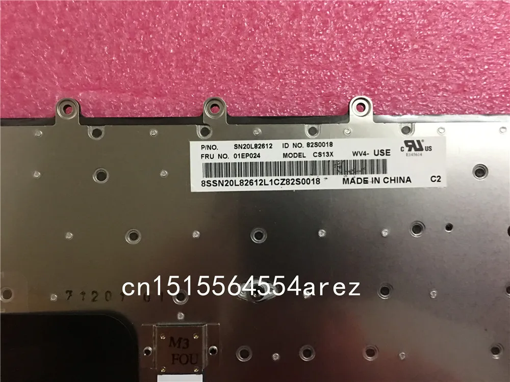 Portátil Original para Lenovo Thinkpad X270 A275 Teclado 01ep024 01en548 Novo - Imagem 4