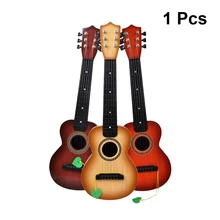 1 шт. моделирование Educatioanl обучения декоративные струны игральные игрушки гитара аксессуары для детей Рождественский подарок