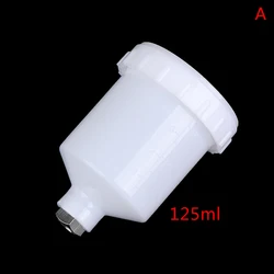 Versatile Paint Spray Cup with Air Gravity Feed and Thread Connector (A)