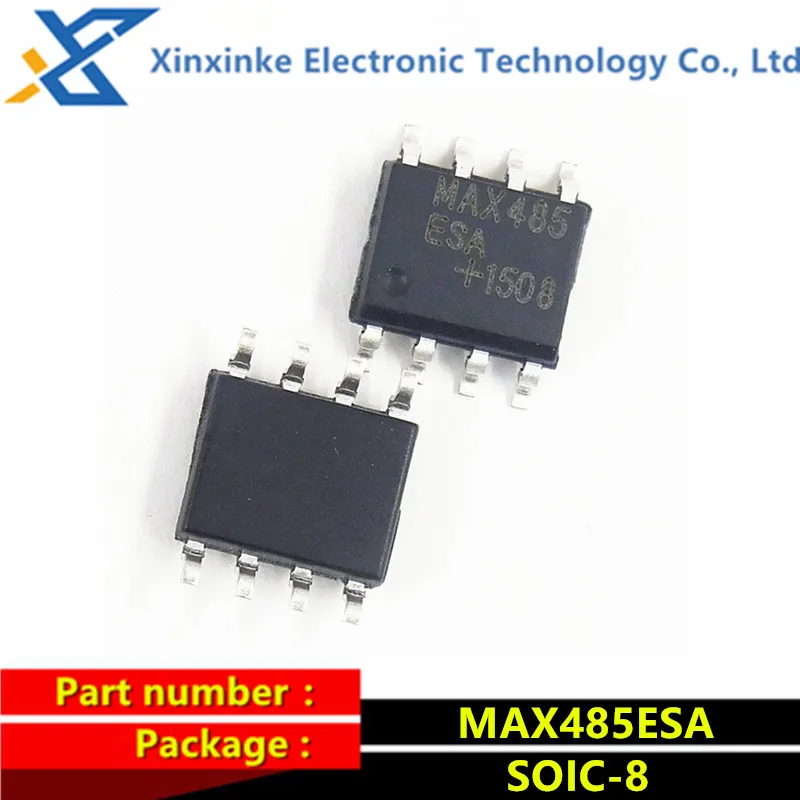 

10PCS MAX485ESA SOIC-8 RS-485/RS-422 Interface Transceiver Chip