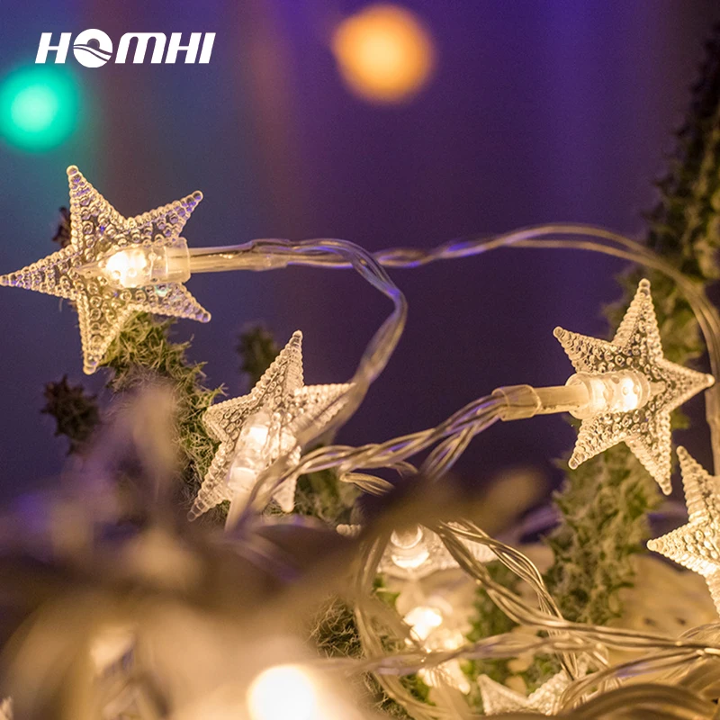 Звезда светильник Luces Led Decoracion гирлянды украшение дом вечерние праздника