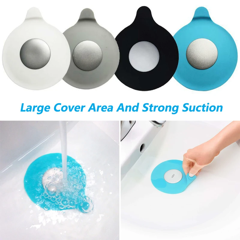 Floor Drain Plug Bath Tub Sink Stopper Cap Kitchen Bathroom Laundry Bathtub Drainage Wash Basin tools