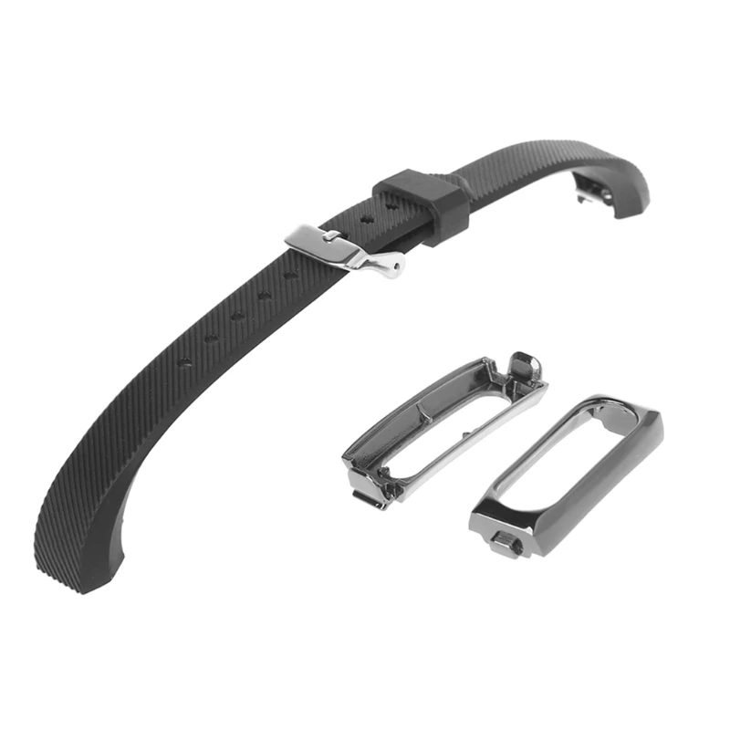 Для Xiaomi mi ремешок 1 браслет ремешок для mi Band 2 цветной металлический ремешок