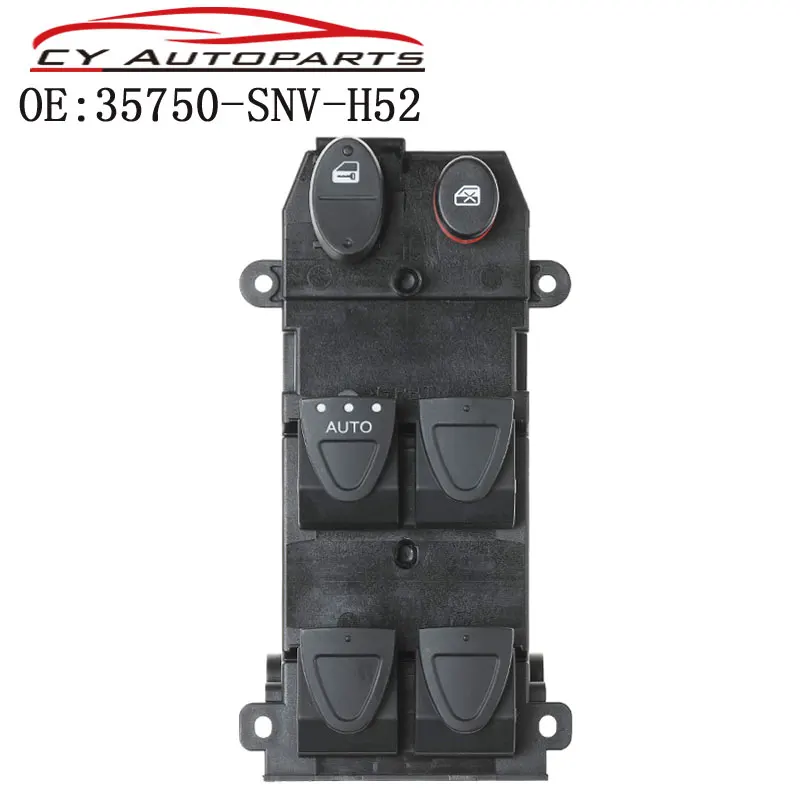 

Новый главный переключатель окна и двери 35750-SNV-H52 35750SNVH52 для Honda Civic 2006-2011