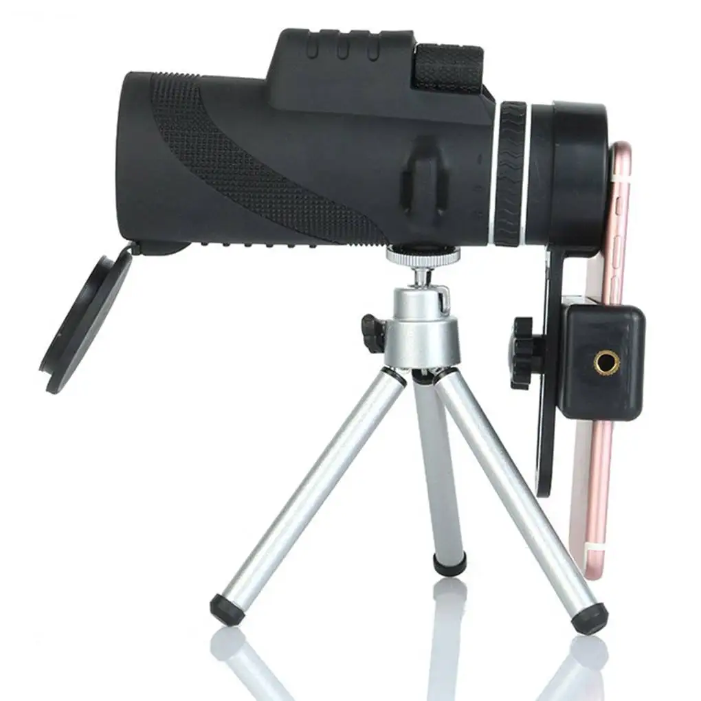 

Night Vision Monocular Telescope Monocular with Phone Adapter and Tripod for Bird Watching Travel Concert