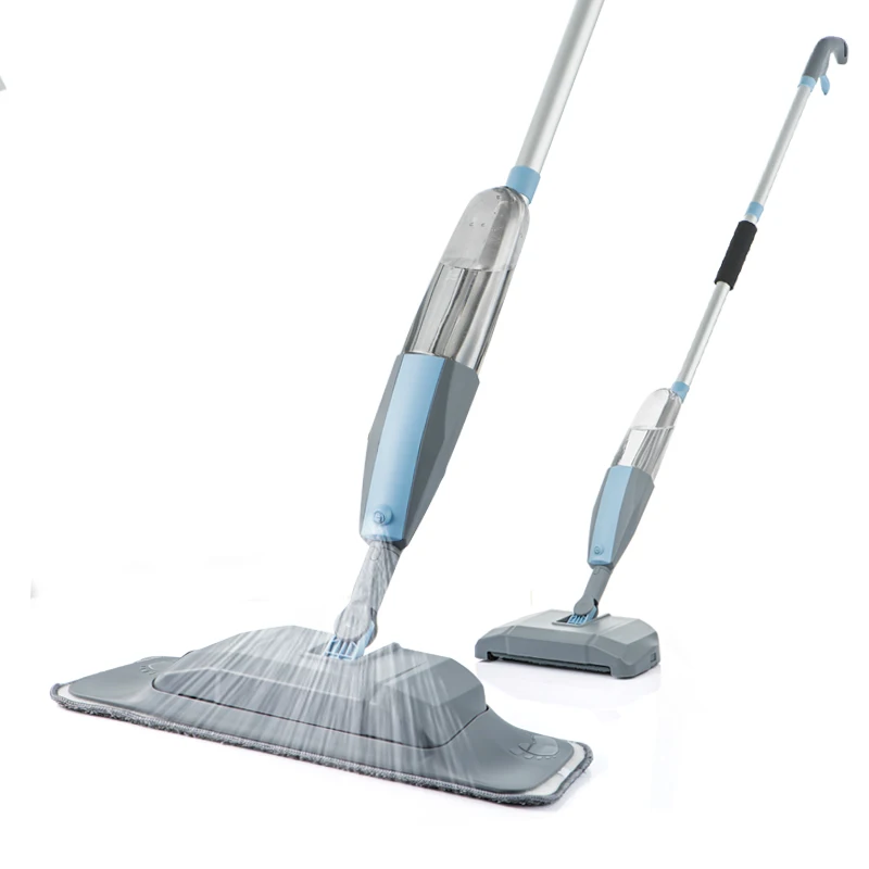 

Spray Mop Flexible Rotated With Microfiber Spray Cleaning - Wet and Dry Multifunction Flat Mop For Home Cleaner Tool Household