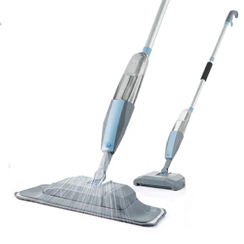 

Spray Mop Flexible Rotated With Microfiber Spray Cleaning - Wet and Dry Multifunction Flat Mop For Home Cleaner Tool Household