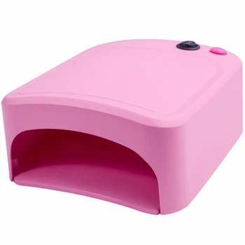 

Pink Eu Plug 36W Uv Lamp Gel Nail Dryer Uv Nail Lamp Curing for Uv Polish Nail Art Tools 818 Led Lamp for Nail Ice Lamp