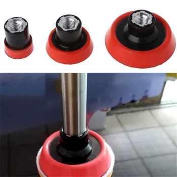 

1/2/3 Inch Car Polisher Backing Plate Thread Adhesive Backed Hooks Back Plate 29mm-74mm Polisher Pads