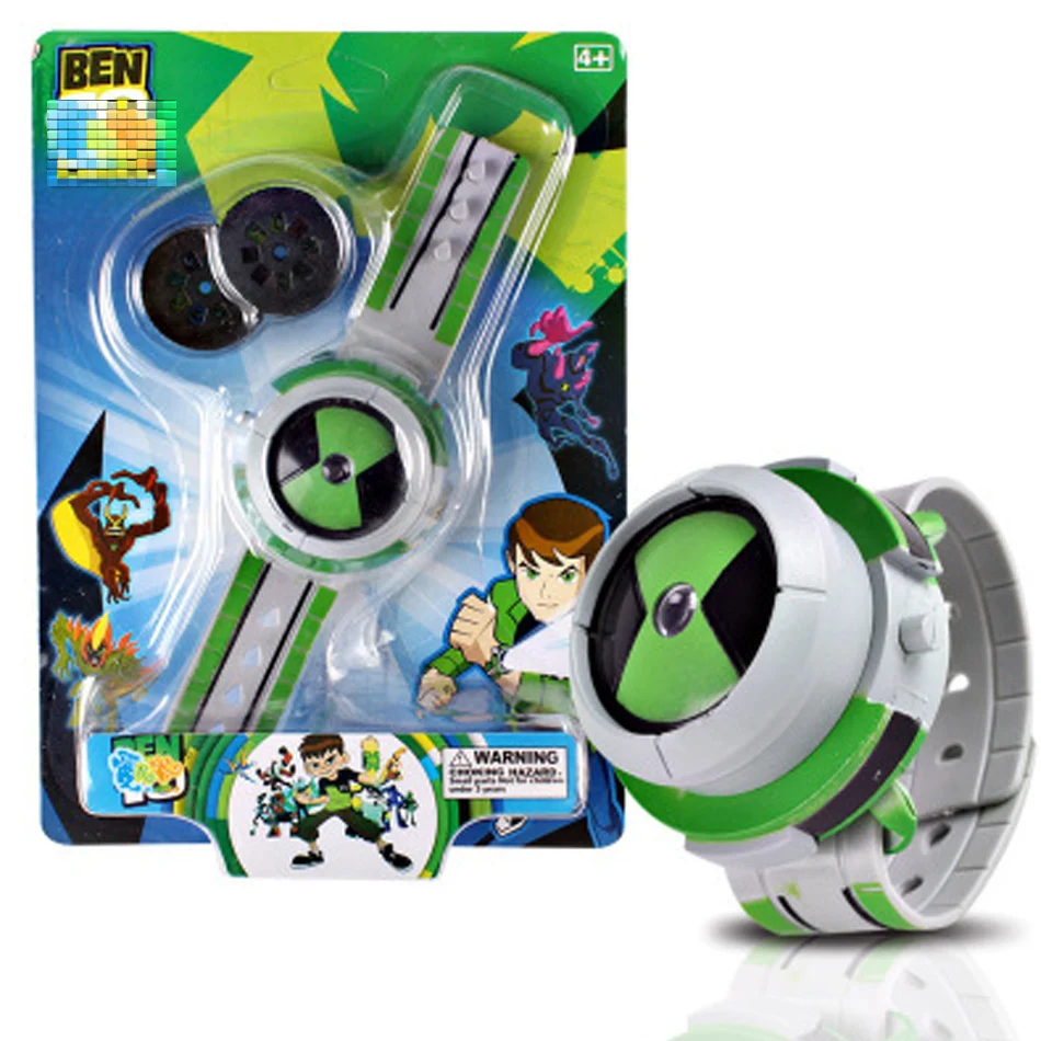 Часы Ben10 Ben 10 Ultimate Omnitrix style. Япония проецирующие часы оригинальные часы импульсная игрушка
