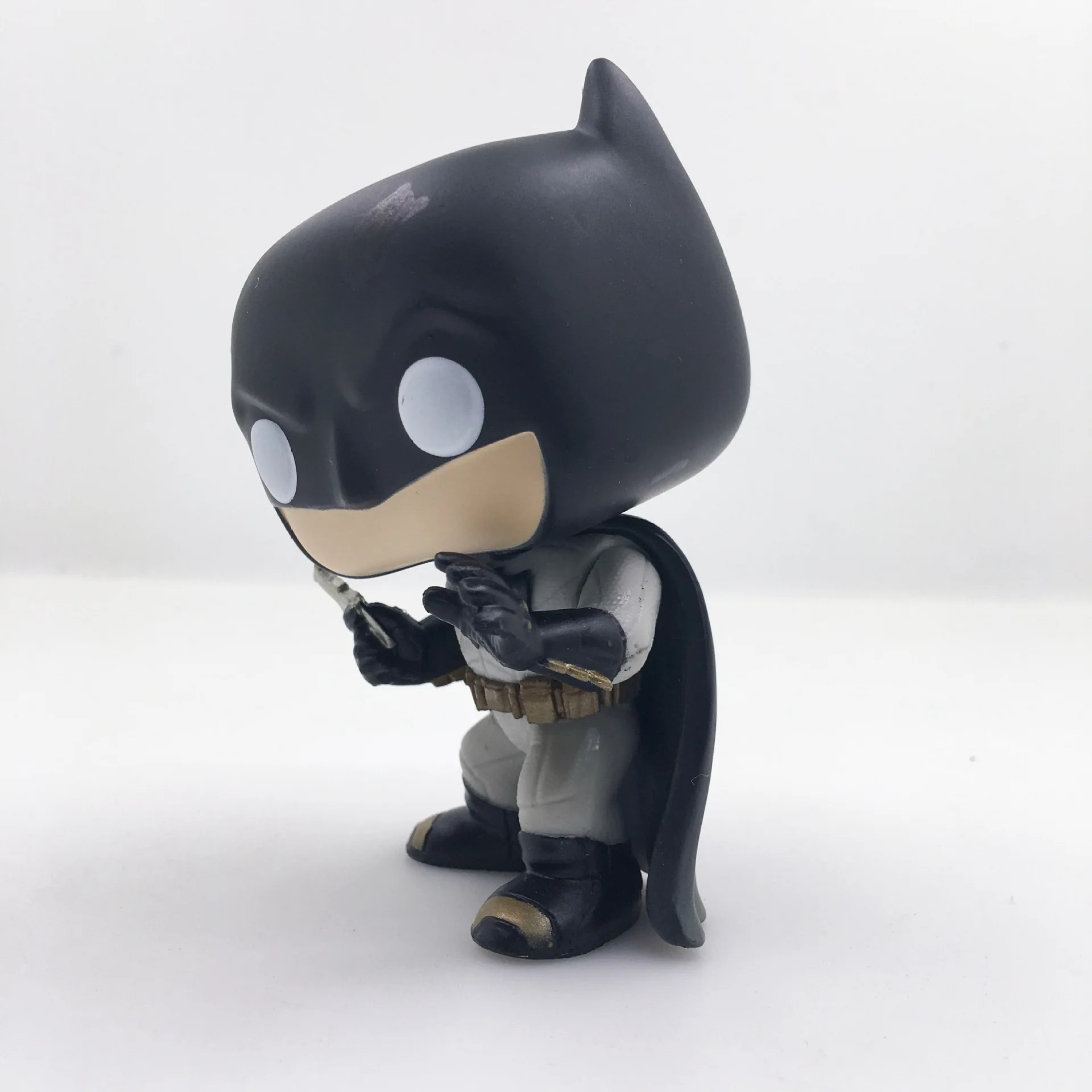 Диффузный динамический квадратный Аниме ПОП DC мультфильм герой Funko Бэтмен 84# в коробке гаражный комплект модель