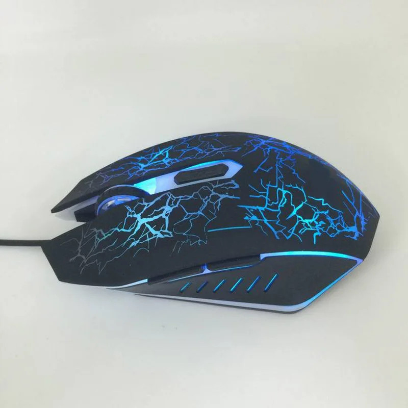 

2400DPI Optical Adjustable 6 Button Wired Gaming Game Mice Mouse for Laptop PC OUJ99