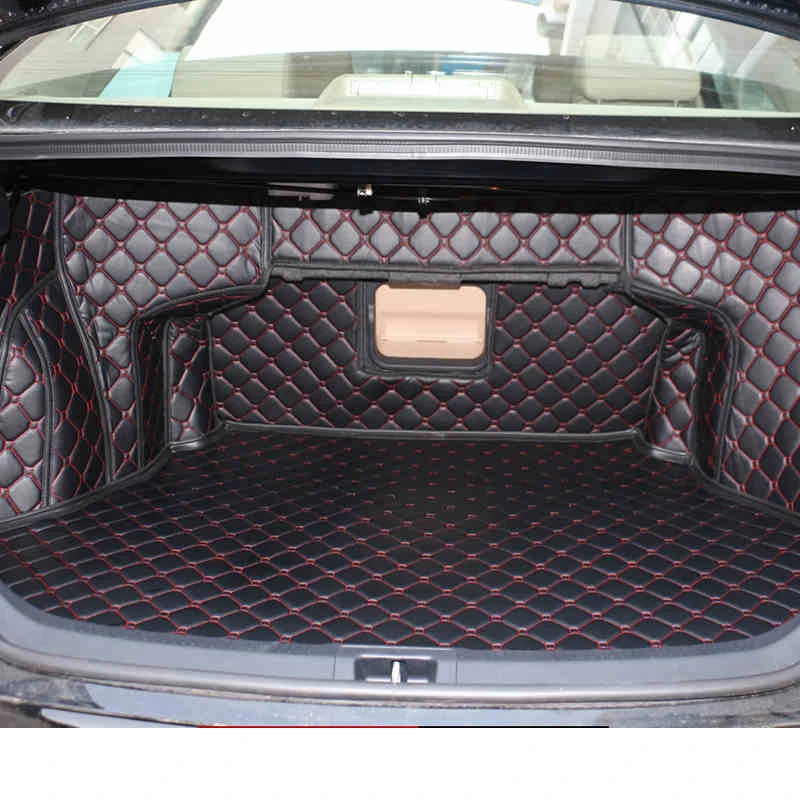 Lsrtw2017 кожаный коврик для багажника автомобиля Коврики Toyota Camry XV50 2012 2013 2014 2015 2016 2017