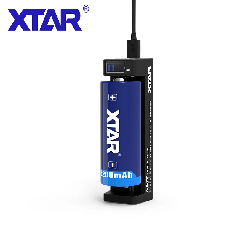 Зарядное устройство USB XTAR MC1 PLUS зарядный ток 3 6 A 1A 7 в/10400 в литий ионный аккумулятор