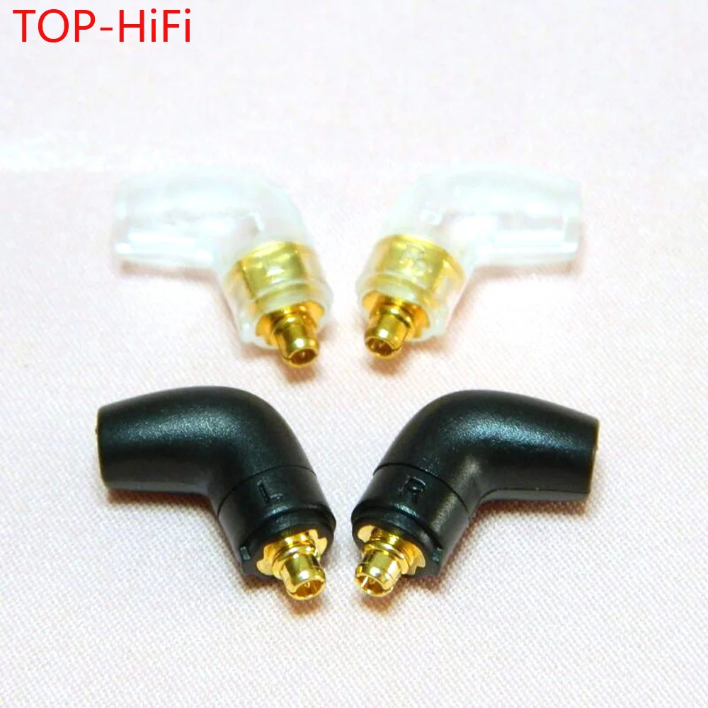 

1 пара наушников MMCX TOP-HiFi, штифт на заказ для ER4SR ER4XR, штекер для соединителя провода Solderr
