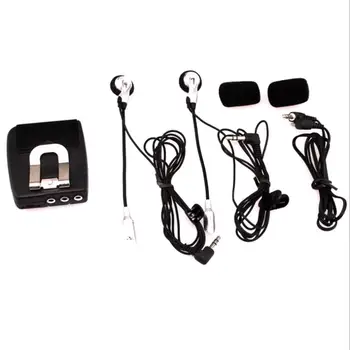 

Moto Helmet Front-To-Back Intercom Headset Plastic Modified Motorcycle Helmet Intercom Headphones Accessories