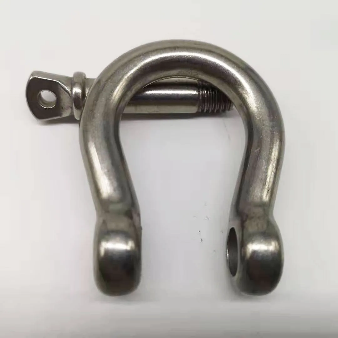 M14, 1pcs STAINLESS STEEL 304 BOW SHACKLE WITH SCREW