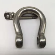 

M14, 1pcs STAINLESS STEEL 304 BOW SHACKLE WITH SCREW