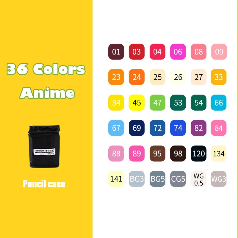 80/168/262 Colors Marker Pen Markers Set Sketch Set Manga - Temu