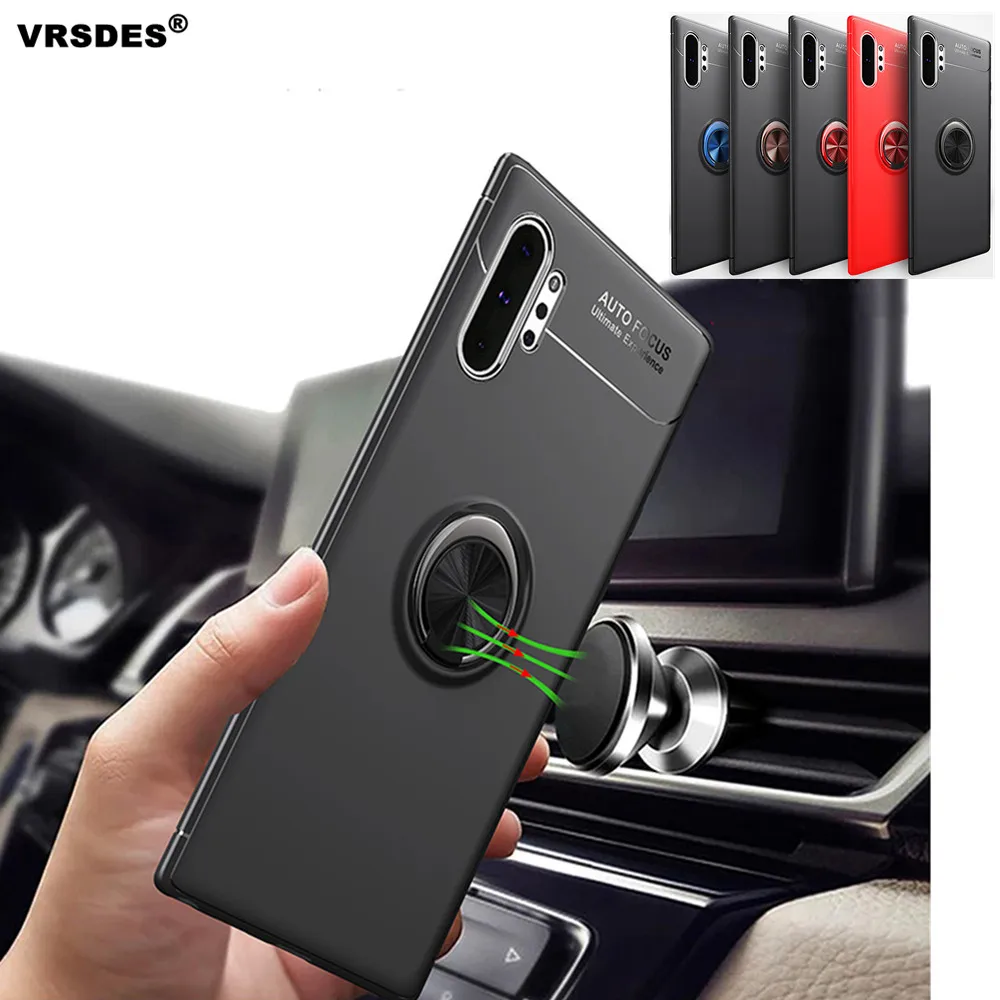 

For Samsung Galaxy Note10+ 5G Note 10 10E S10 5G S9 S8 Plus Note 9 8 Luxury Finger Ring Case For Samsung A70 A60 A50 A40 A30 M30