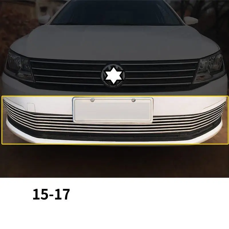Стайлинг модернизированные запчасти авто аксессуары Наружные молдинги автомобильные аксессуары гоночные грили 15 16 17 для Volkswagen Lavida