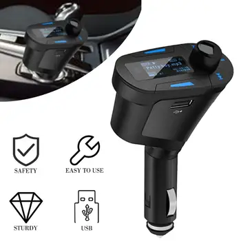 

t618 Car Kit MP3 Player FM Transmitter Auto AUX Wireless Car Modulator Radio USB Car Charger Remote Control