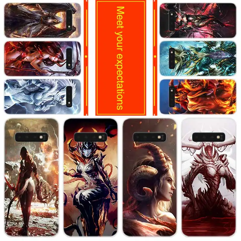 TPU Soft Silicone Case for Samsung Note 20 10 9 8 Cover Pack Note20plus Note10plus Bumper Bag Succubus | Мобильные телефоны и
