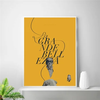 

The Great Beauty La grande bellezza movie Poster Art Canvas Painting Room Decor