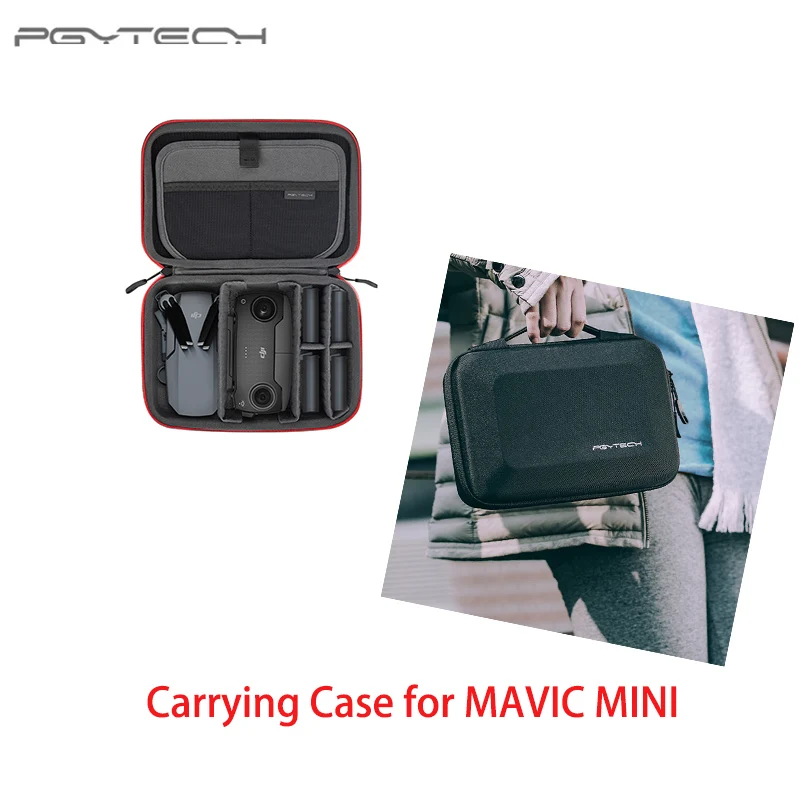 Mega Discount BCG PGYTECH Carrying Case for DJI Mavic Mini Carrying Bag Black Storage Carry Case Box For DJI Mavic Mini Accessories 